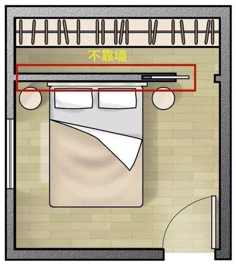 床沒靠牆|床頭不靠牆，這樣調整收納翻倍更好睡